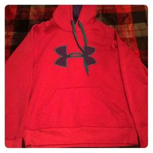 Pink purple blue sweatshirt
